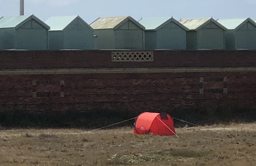 Tent in Hove