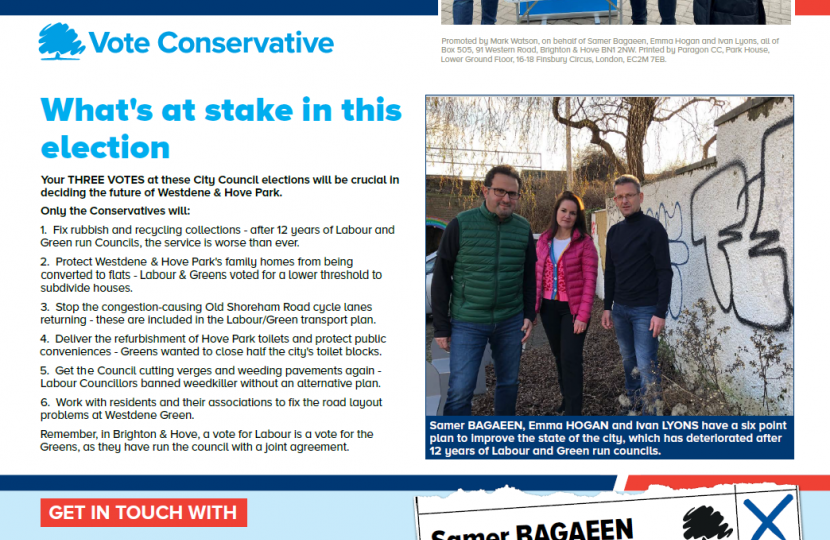 A strong local team for Westdene & Hove Park cover
