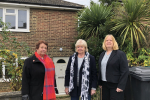 Conservative Housing Team Cllr Dawn Barnett, Cllr Anne Meadows and Cllr Mary Mears